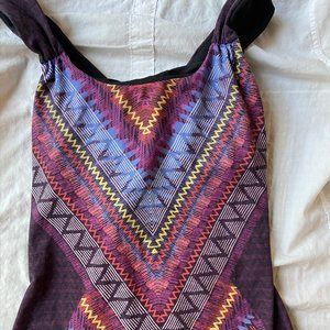 Cute Prana athletic top with shelf bra